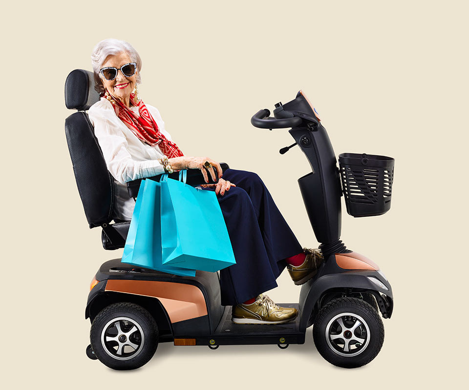 væv audition jeg fandt det Betty and her pegasus metro – mobility scooters by invacare